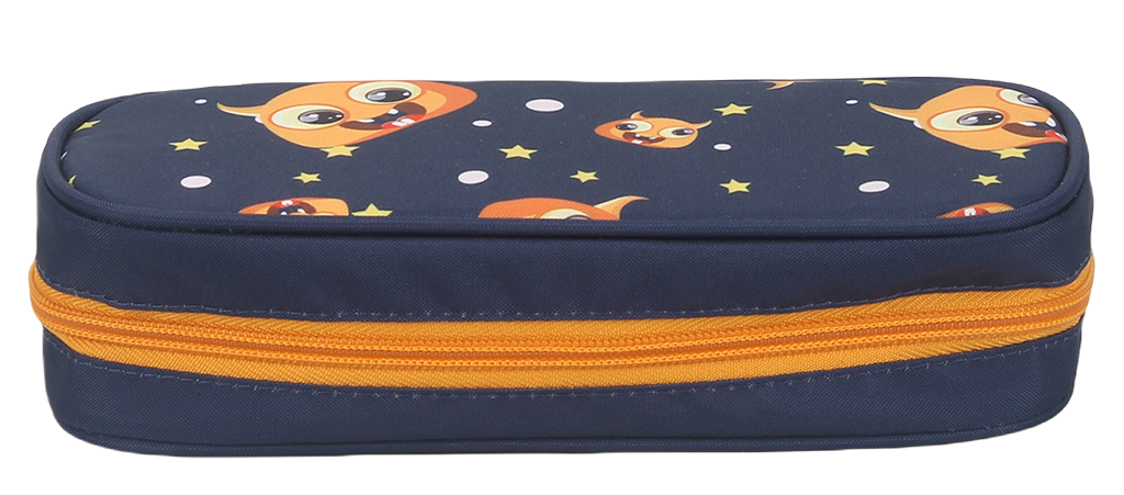Manufacturer custom cartoon print kids pencil stationery pouch