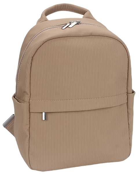 Simple casual mini backpack with front pocket factory supply